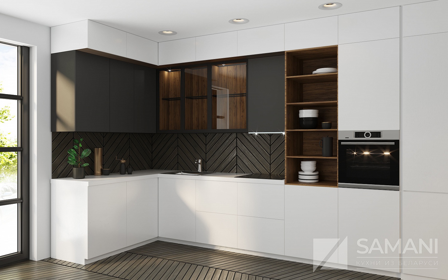 Diana - коллекция фасадов из алюминиевого профиля.