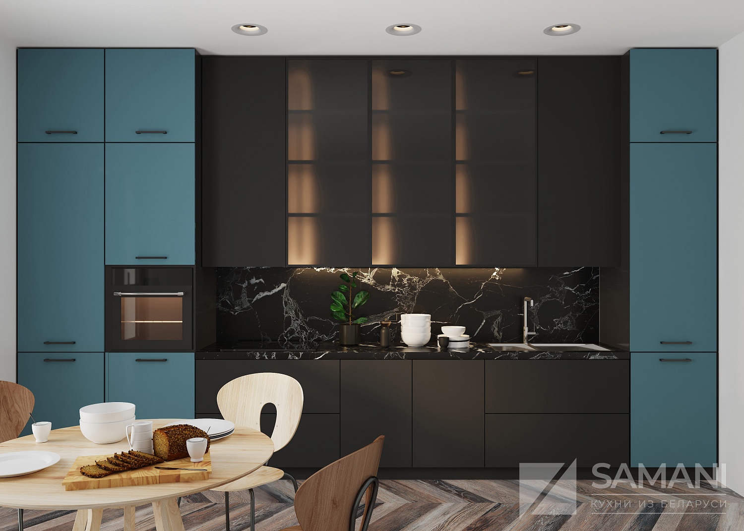 Diana - коллекция фасадов из алюминиевого профиля.